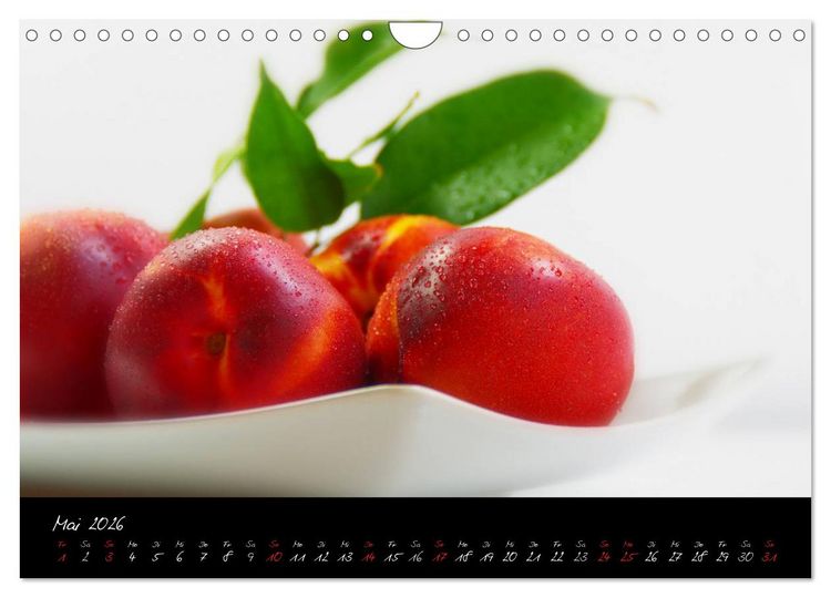 Produktbild: Frische Fr&uuml;chte Kalender (Wandkalender 2026 DIN A4 quer), CALVENDO Monatskalender