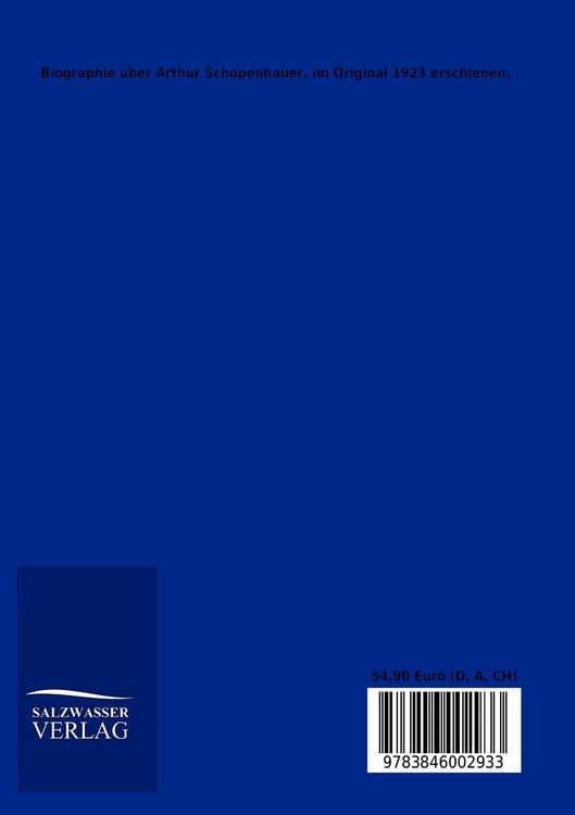 Produktbild: Arthur Schopenhauer