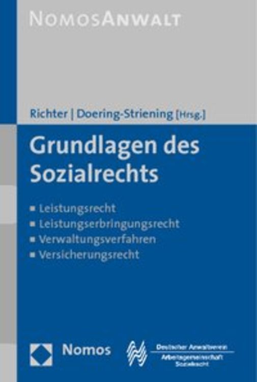 Produktbild: Grundlagen des Sozialrechts