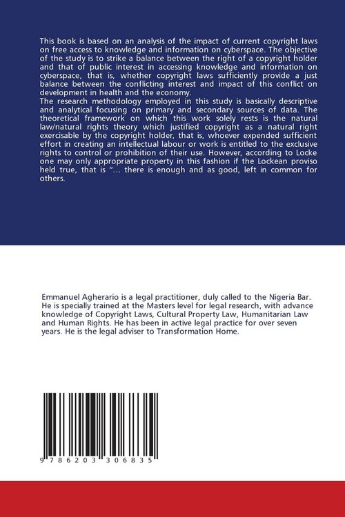 Produktbild: Implications of Copyright Laws on Free Access to Information