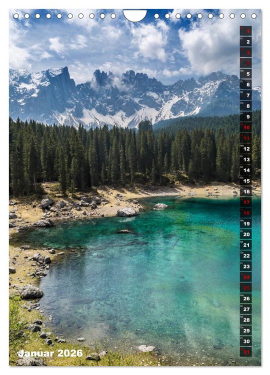 Produktbild: S&Uuml;DTIROL Idylle und historische Bauten (Wandkalender 2026 DIN A4 hoch), CALVENDO Monatskalender