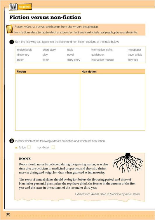 Produktbild: KS3 Year 7 English Targeted Practice Workbook with answers.
