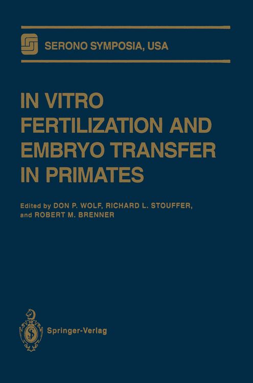 Produktbild: In Vitro Fertilization and Embryo Transfer in Primates