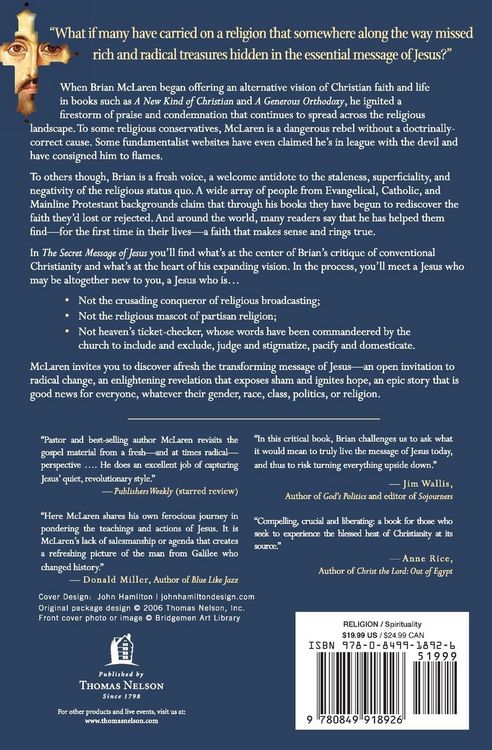 Produktbild: The Secret Message of Jesus