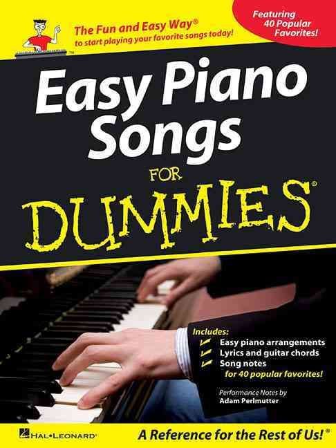 Produktbild: Easy Piano Songs For Dummies