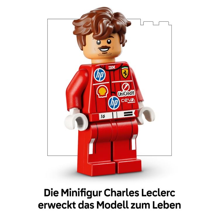 Produktbild: LEGO Editions 43014 Scuderia Ferrari HP Charles Leclerc Helm, Formel 1