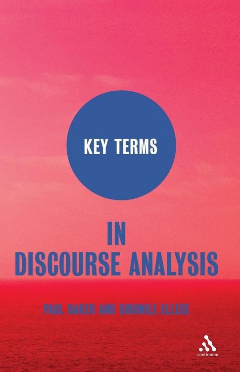 Produktbild: Key Terms in Discourse Analysis