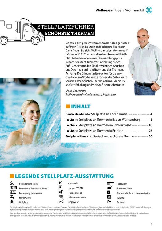 Produktbild: Stellplatzf&uuml;hrer Sch&ouml;nste Thermen