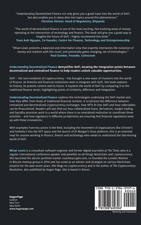Produktbild: Understanding Decentralized Finance