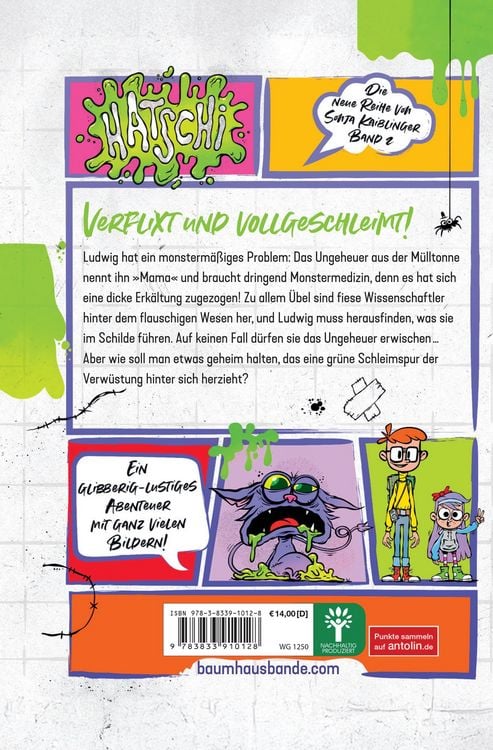 Produktbild: Ungeheuer schleimig (Band 2)