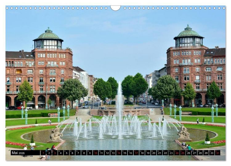 Produktbild: Mannheim ist Sch&ouml;n! (Wandkalender 2026 DIN A3 quer), CALVENDO Monatskalender