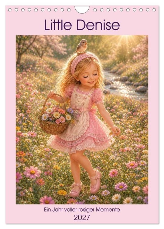 Produktbild: Little Denise (Wandkalender 2027 DIN A4 hoch), CALVENDO Monatskalender