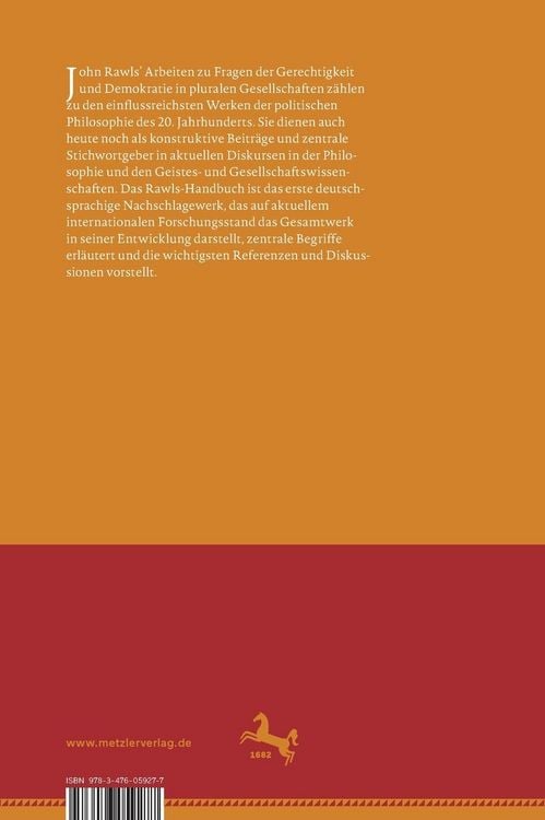Produktbild: Rawls-Handbuch