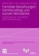 Produktbild: Familiale Beziehungen, Familienalltag und soziale Netzwerke
