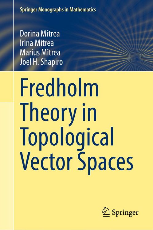 Produktbild: Fredholm Theory in Topological Vector Spaces