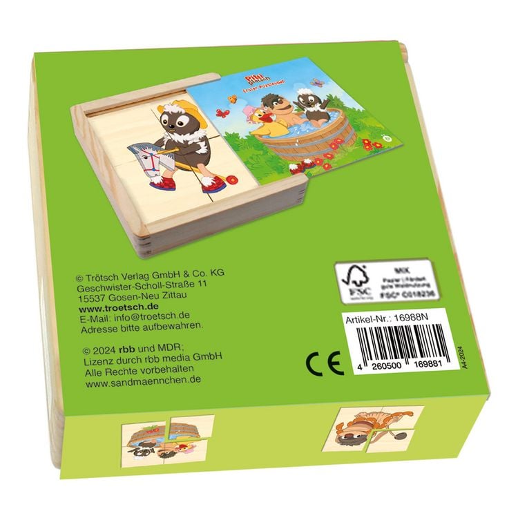 Produktbild: Tr&ouml;tsch Unser Sandm&auml;nnchen Pittiplatsch Erstes Puzzle