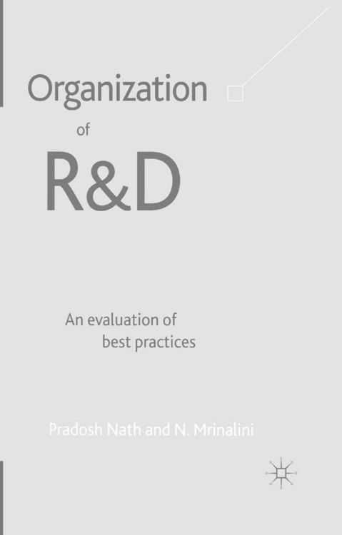 Produktbild: Organization of R&D: An Evaluation of Best Practices