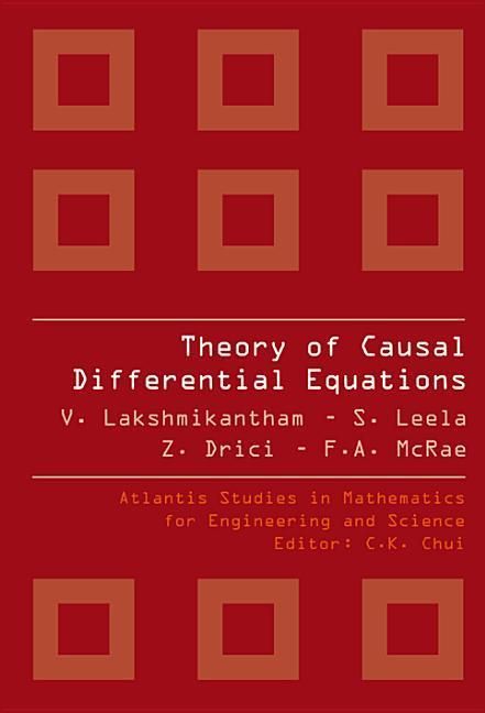 Produktbild: Theory of Causal Differential Equations