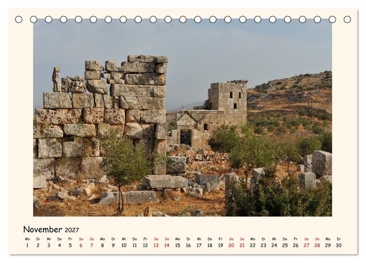 Produktbild: Syrien Kultur & Landschaft (Tischkalender 2027 DIN A5 quer), CALVENDO Monatskalender