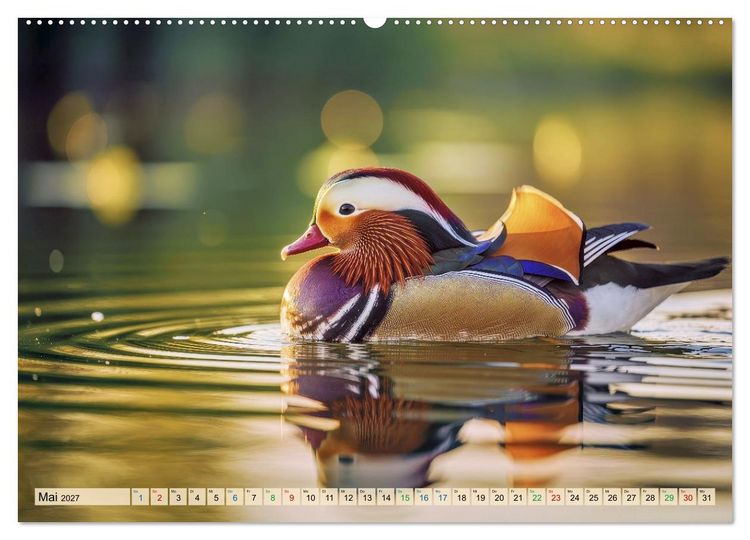 Produktbild: Die buntesten Tiere - Weltweit (Wandkalender 2027 DIN A2 quer), CALVENDO Monatskalender