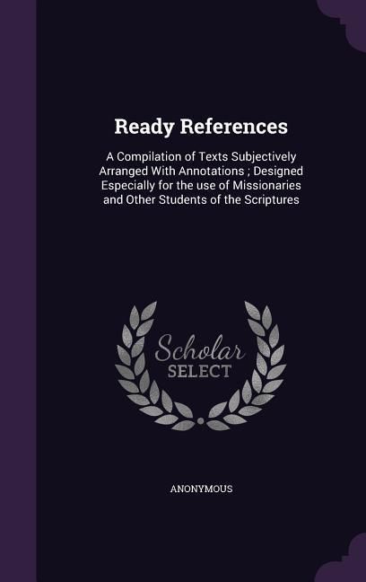 Produktbild: Ready References