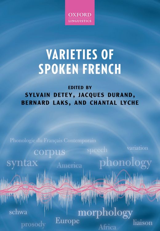 Produktbild: Varieties of Spoken French