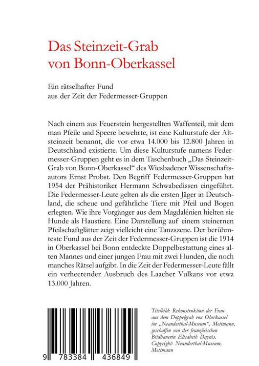 Produktbild: Das Steinzeit-Grab von Bonn-Oberkassel