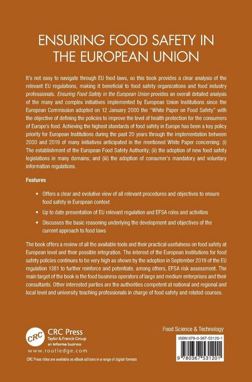 Produktbild: Ensuring Food Safety in the European Union
