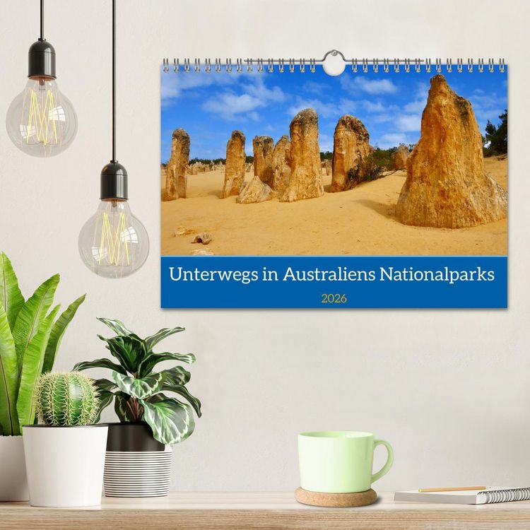 Produktbild: Unterwegs in Australiens Nationalparks (Wandkalender 2026 DIN A4 quer), CALVENDO Monatskalender