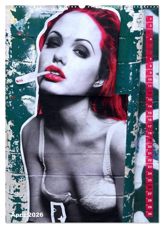 Produktbild: London - Hotspot der Street Art (Wandkalender 2026 DIN A2 hoch), CALVENDO Monatskalender