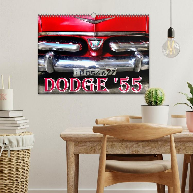 Produktbild: DODGE '55 (Wandkalender 2026 DIN A3 quer), CALVENDO Monatskalender