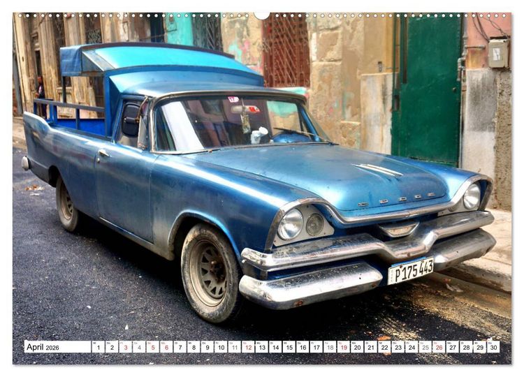 Produktbild: Dodge Pickups - Amerikas legend&auml;re Lastenesel (Wandkalender 2026 DIN A2 quer), CALVENDO Monatskalender