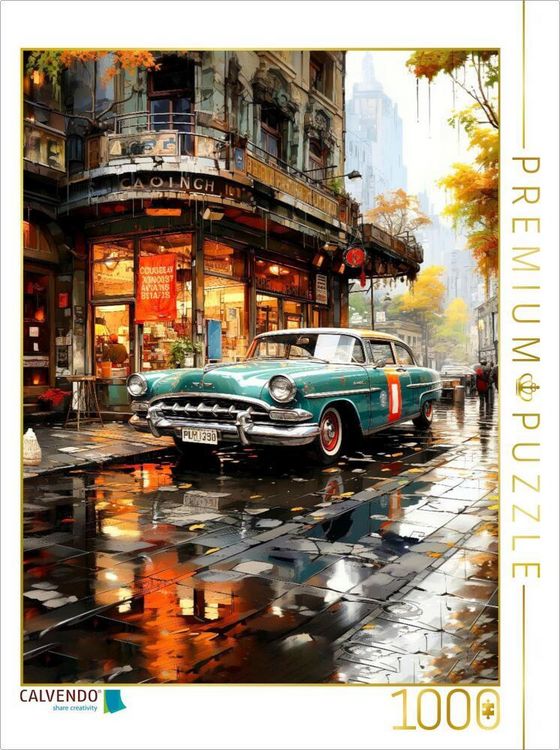 Produktbild: CALVENDO Puzzle Oldtimer | 1000 Teile Lege-Gr&ouml;&szlig;e 64x48cm Foto-Puzzle f&uuml;r gl&uuml;ckliche Stunden