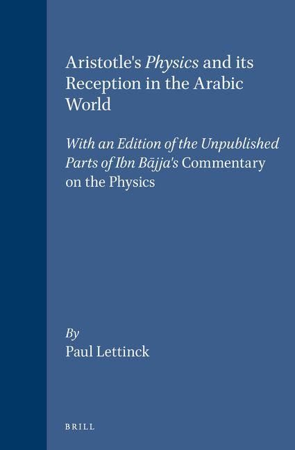 Produktbild: Aristotle's Physics and Its Reception in the Arabic World
