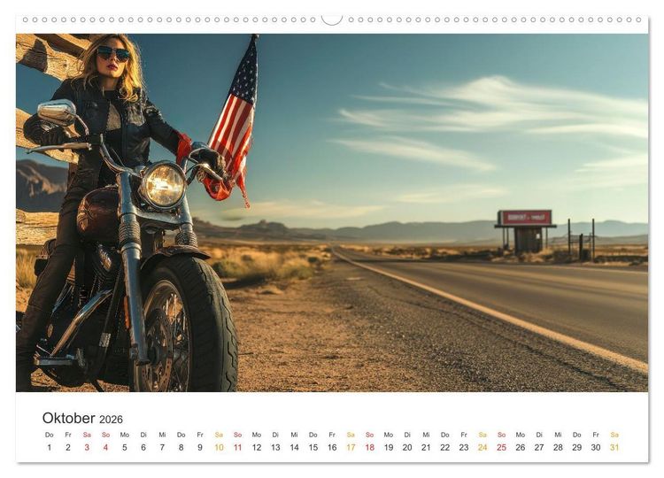 Produktbild: Zeitreise auf Asphalt (hochwertiger Premium Wandkalender 2026 DIN A2 quer), Kunstdruck in Hochglanz