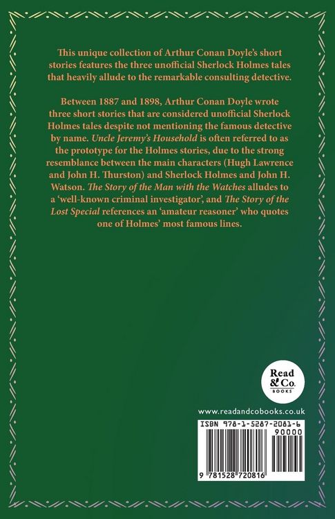 Produktbild: The Unofficial Sherlock Holmes Stories