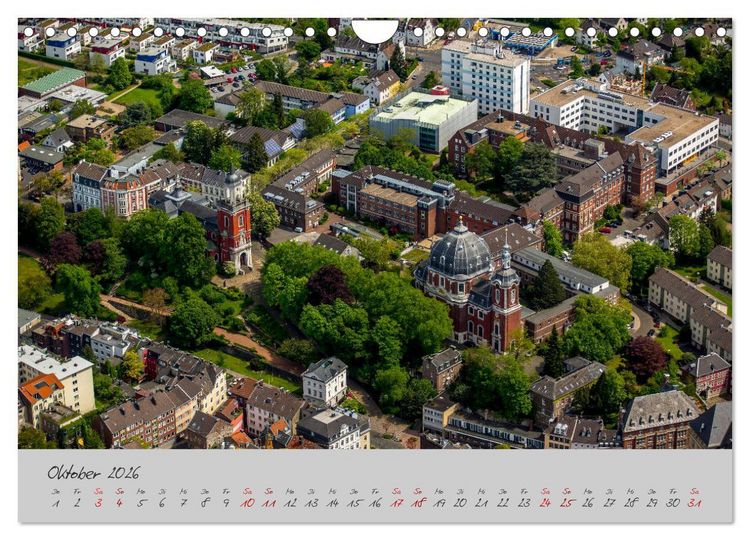 Produktbild: Aachen Die Kaiserstadt (Wandkalender 2026 DIN A4 quer), CALVENDO Monatskalender