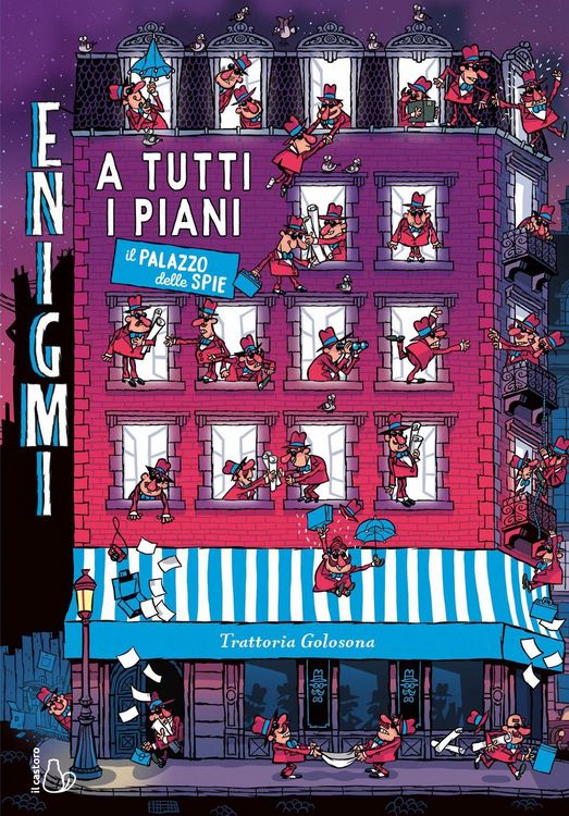 Produktbild: Enigmi a tutti i piani. Il palazzo delle spie