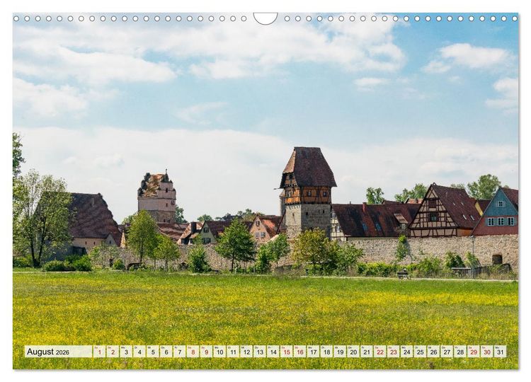 Produktbild: Urlaubsregion Bayern (Wandkalender 2026 DIN A3 quer), CALVENDO Monatskalender