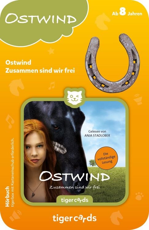 Produktbild: tigercard - Ostwind 1: Zusammen sind wir frei - Die Lesung