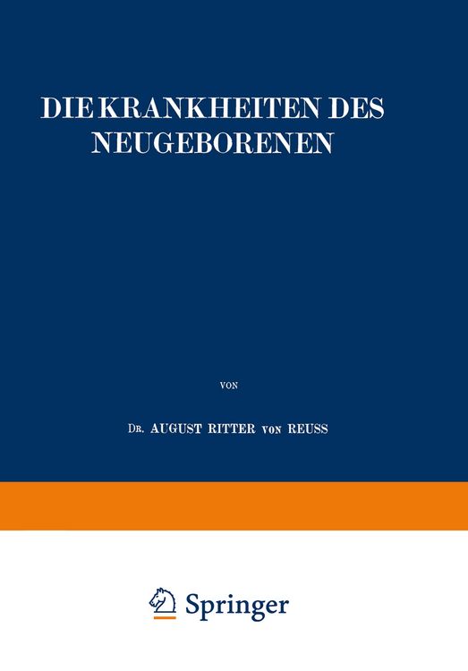 Produktbild: Die Krankheiten des Neugeborenen