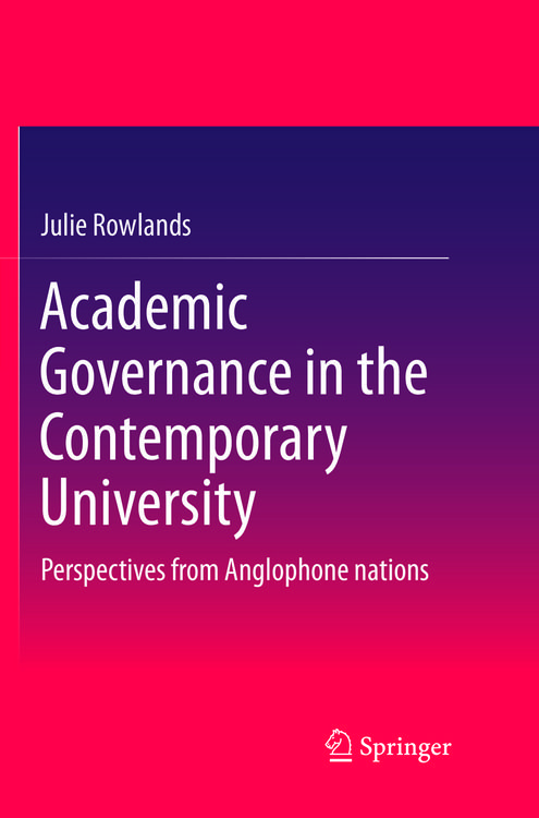 Produktbild: Academic Governance in the Contemporary University