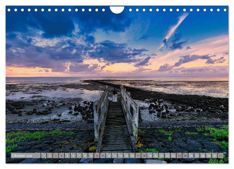 Produktbild: Vlieland Perle an der Nordsee (Wandkalender 2026 DIN A4 quer), CALVENDO Monatskalender