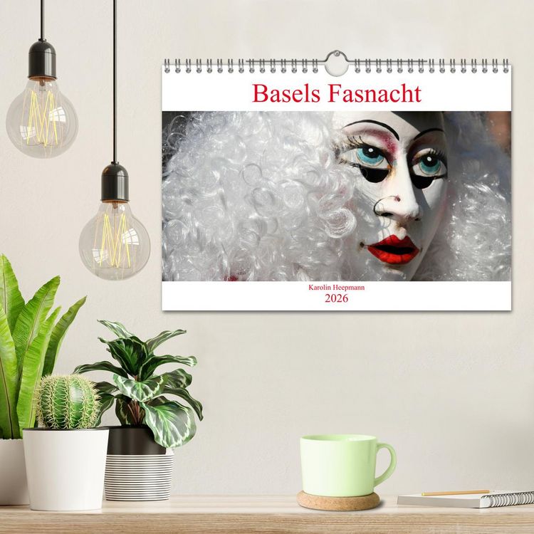 Produktbild: Basels Fasnacht (Wandkalender 2026 DIN A4 quer), CALVENDO Monatskalender