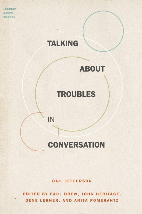 Produktbild: Talking about Troubles in Conversation