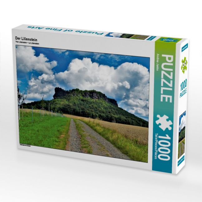 Produktbild: CALVENDO Puzzle Der Lilienstein 1000 Teile Puzzle quer | 1000 Teile Lege-Gr&ouml;&szlig;e 64 &times; 48 cm Foto-Puzzle f&uuml;r gl&uuml;ckliche Stunden