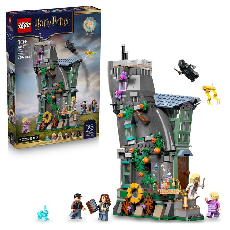Produktbild: LEGO Harry Potter 76467 Luna Lovegoods Haus, Spielzeug ab 10 Jahren