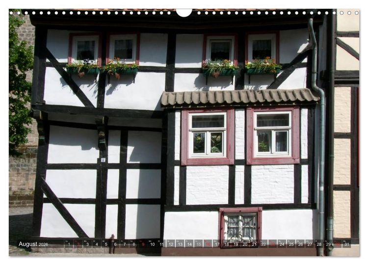 Produktbild: Malerisches Quedlinburg (Wandkalender 2026 DIN A3 quer), CALVENDO Monatskalender