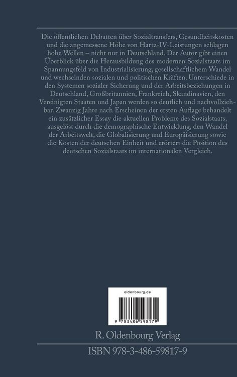 Produktbild: Der Sozialstaat