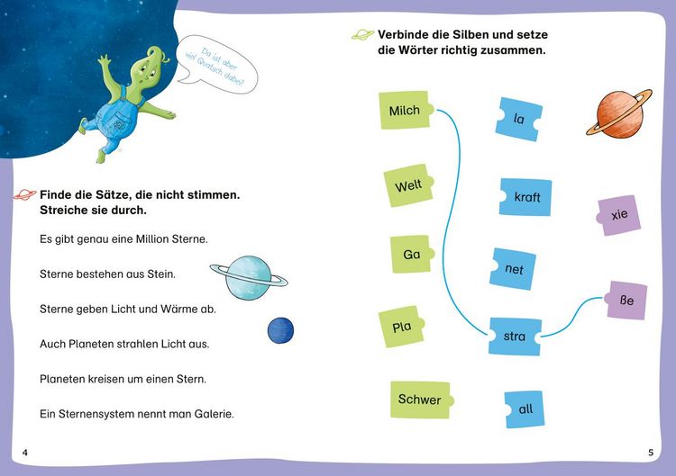Produktbild: WAS IST WAS Erstes Lesen. Leser&auml;tsel Planeten